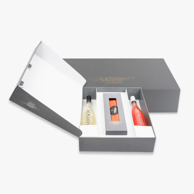 Alternative view of Vertschi mit Rauchlachs als Firmengeschenk